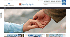 Desktop Screenshot of caregiverproducts.com